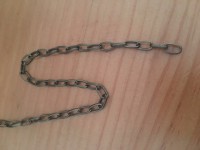 Corrente Dourado Velho (1m)